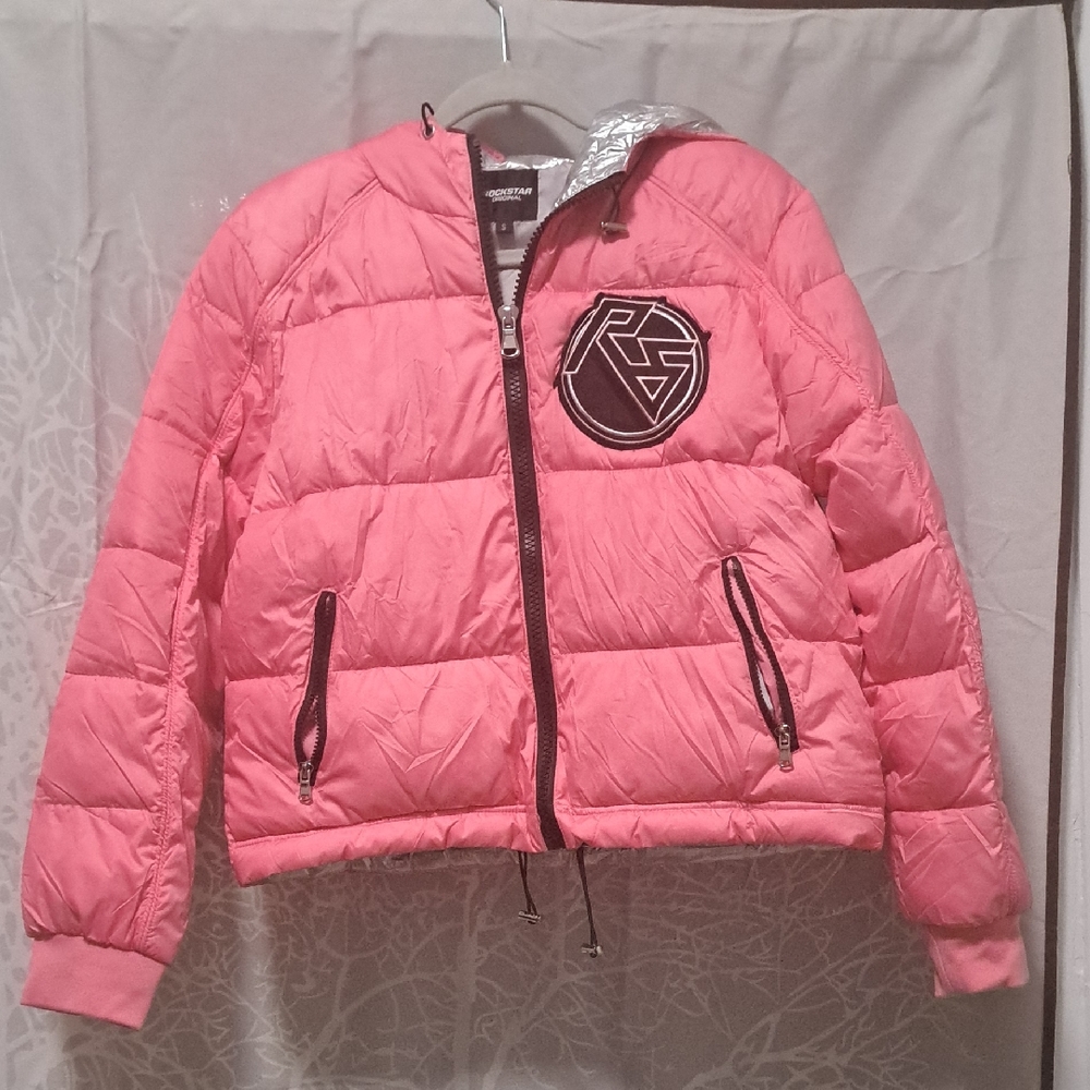 Pink Puffer Jacket